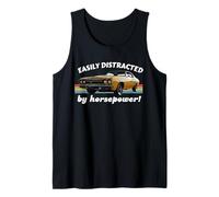 Facilement distrait par la Puissance, Les Amateurs de Voitures américaines Débardeur