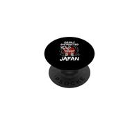 Facilement distrait par Le Drapeau Japonais de Voyage PopSockets PopGrip Adhésif