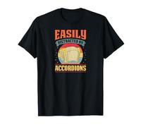 Facilement distrait par Les accordéons T-Shirt