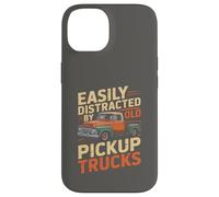 Facilement distrait par Les Anciennes camionnettes Vintage Classique Coque pour iPhone 14