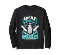 Facilement distrait par Les Baleines Manche Longue