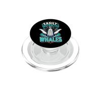 Facilement distrait par Les Baleines PopSockets PopGrip pour MagSafe