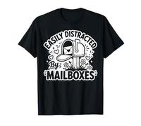 Facilement distrait par Les boîtes aux Lettres - Postier T-Shirt