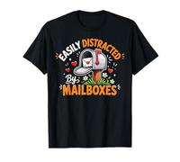 Facilement distrait par Les boîtes aux Lettres - Postier T-Shirt