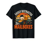 Facilement distrait par Les boîtes aux Lettres - Postier T-Shirt