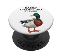 Facilement distrait par Les Canards PopSockets PopGrip Adhésif