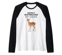 Facilement distrait par Les Cerfs Manche Raglan