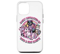 Facilement distrait par Les Chats et Les quêtes Secondaires Coque pour iPhone 12/12 Pro
