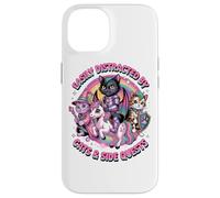 Facilement distrait par Les Chats et Les quêtes Secondaires Coque pour iPhone 14