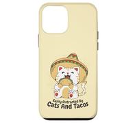 Facilement Distrait par Les Chats et Les Tacos Coque pour iPhone 12 Mini