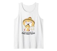 Facilement Distrait par Les Chats et Les Tacos Débardeur