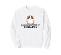 Facilement distrait par Les cochons d'Inde Amusants Sweatshirt
