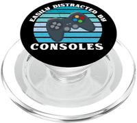Facilement distrait par Les Consoles, Facile à Lire par Les Jeux vidéo PopSockets PopGrip pour MagSafe