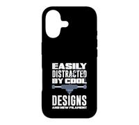 Facilement distrait par Les Designs Cool et Les Nouveaux filaments Coque pour iPhone 17