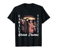 Facilement distrait par Les Fans drôles de K-Drama coréens T-Shirt