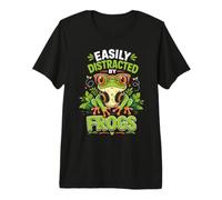 Facilement distrait par Les Grenouilles T-Shirt Haut de Gamme