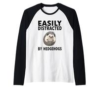 Facilement distrait par Les hérissons Manche Raglan
