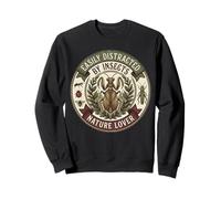 Facilement distrait par Les Insectes Vintage Sweatshirt