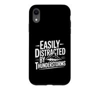 Facilement distrait par Les orages Coque pour iPhone XR