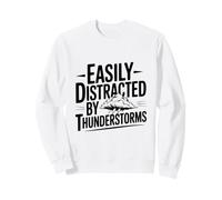 Facilement distrait par Les orages Sweatshirt
