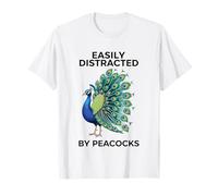 Facilement distrait par Les paons T-Shirt