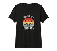 Facilement distrait par Les ratons laveurs T-Shirt Haut de Gamme