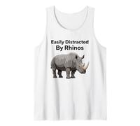 Facilement distrait par Les rhinocéros Débardeur
