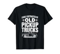 Facilement distrait par Les Vieilles camionnettes T-Shirt Graphique avec Valeur