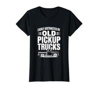Facilement distrait par Les Vieilles camionnettes T-Shirt Graphique avec Valeur