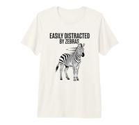 Facilement distrait par Les zèbres T-Shirt Haut de Gamme