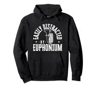 Facilement distrait par l'euphonium drôle euphoniumiste Sweat à Capuche