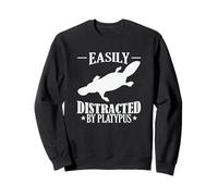 Facilement distrait par l'ornithorynque Sweatshirt