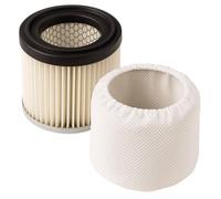 FACILITYS Kit Filtre HEPA aspirateur à Cendres 4L - Ø 9 x H. 8,6 cm