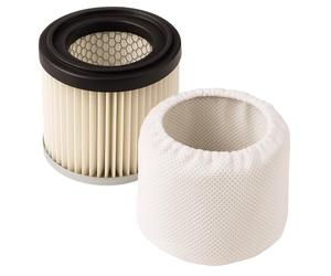 FACILITYS Kit Filtre HEPA aspirateur à Cendres 4L - Ø 9 x H. 8,6 cm