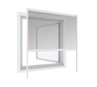 FACILITYS Store moustiquaire Enroulable 100x160 cm - Aluminium - Blanc