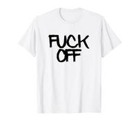 Fack Off - Design - Fuck Off - Blanc/gris/argenté T-Shirt