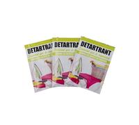 Fackelmann 01262 Détartrant Fer à Repasser, Poudre détartrant, Détartrant, Acide citrique, Blanc, 3 x 25g