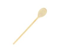Fackelmann 056751 Cuillère à ragout, cuillère en bois avec un manche long, grande cuillère en bois, ustensile de cuisine, Bois, 30 x 4,5 cm