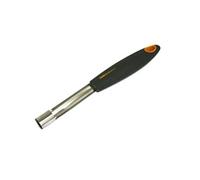 Fackelmann 25220 Soft Vide-Pomme Acier Inoxydable/PP/TPR Gris/Orange/Argent 20 cm