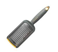 Fackelmann 25244 Soft Râpe à Main Acier Inoxydable/PP/TPR Gris/Orange/Argent 25 cm