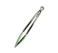 Fackelmann Pince Alimentaire en Inox et Plastique Verte 16,5 cm