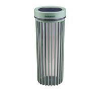 Fackelmann 26937 Boite à Provisions 1,7 Litre, Rangement Cuisine et Placards, Empilable, Peu Encombrant, Bocal Alimentaire Hermétique, Riz, Pâtes, Céréales, Plastique sans BPA, Vert, 11 cm × 27 cm