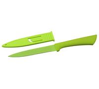 Fackelmann 27102 Nirosta Happy Couteau de Cuisine Acier Inoxydable/PP/TPE Vert 24 cm