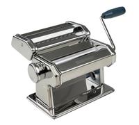 Fackelmann 27916 Machine à pâtes, Laminoir, Machine pour pâtes Maison, Acier Inoxydable, Aluminium, Plastique, 19,8 x 21 x 15,8 cm, Gris