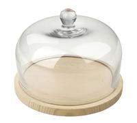 Cloche à fromage en verre 20 cm Fackelmann Eco Friendly ref. 31035