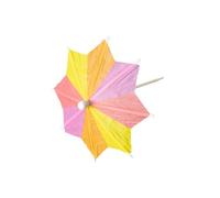 Lot de 15 mini parasols pour cocktail Nature Fackelmann