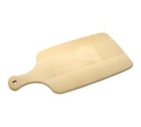 Fackelmann 31730 Planche à découper rectangle avec poignée, planche à découper, planche de cuisine, Bois, 38 x 18 cm, Beige (Lot de 6)