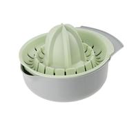 Fackelmann 33001 Presse-fruits, Presse-agrumes, Presse-citron, Vert, Gris, Plastique bio, 0,5L, 17x14cm