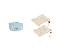 Fackelmann 3625050 Boîte de 250 rince-doigts, rince-doigts citron, lot de 250 rince-doigts & 57201 Lot de 200 Cure-Dents emballés Individuellement, Cure-Dents, pic apéro, Bois