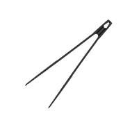 Fackelmann 40282 Pince de cuisine, pince à barbecue, pince pour barbecue, pince alimentaire, pince de cuisine, ustensile barbecue, fibre de verre, 31,1 cm, Noir